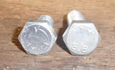 Imperial and metric bolt heads